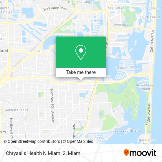 Mapa de Chrysalis Health N Miami 2