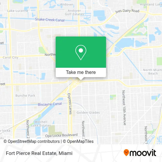 Fort Pierce Real Estate map