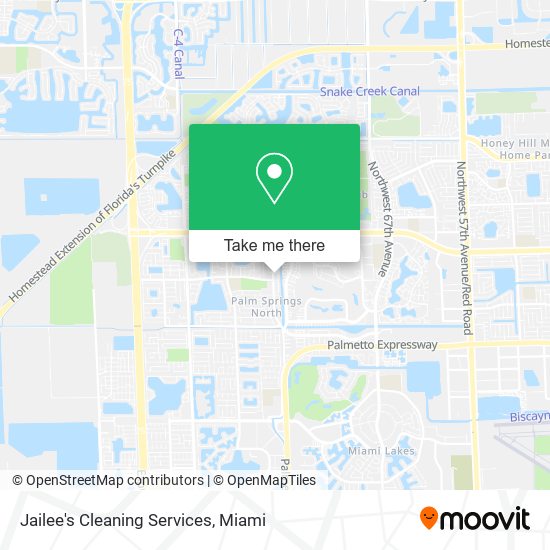 Jailee's Cleaning Services map