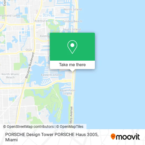 Mapa de PORSCHE Design Tower PORSCHE Haus 3005