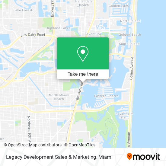 Mapa de Legacy Development Sales & Marketing