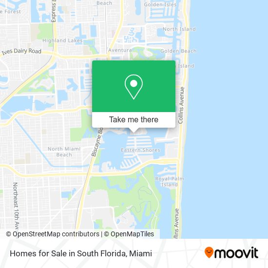 Mapa de Homes for Sale in South Florida