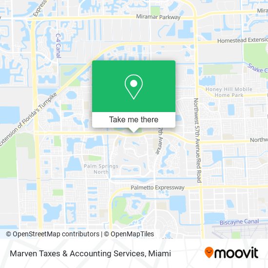 Marven Taxes & Accounting Services map