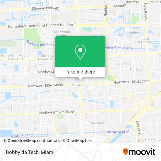 Bobby da Tech map