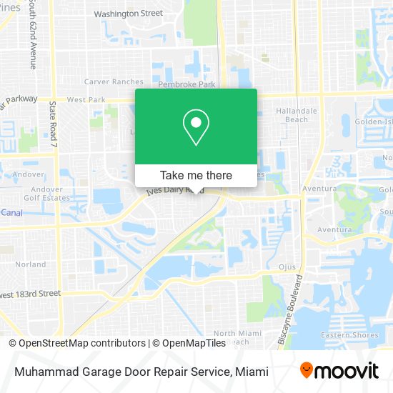 Mapa de Muhammad Garage Door Repair Service