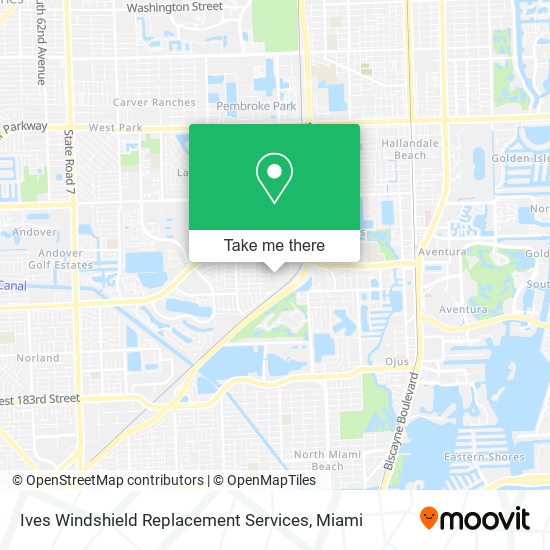 Ives Windshield Replacement Services map