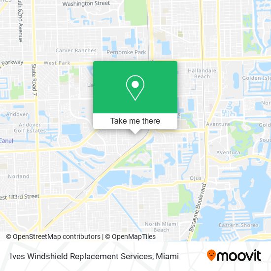 Mapa de Ives Windshield Replacement Services