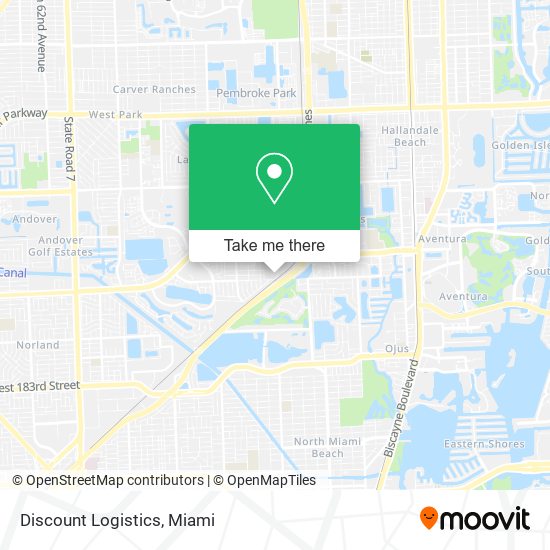 Discount Logistics map