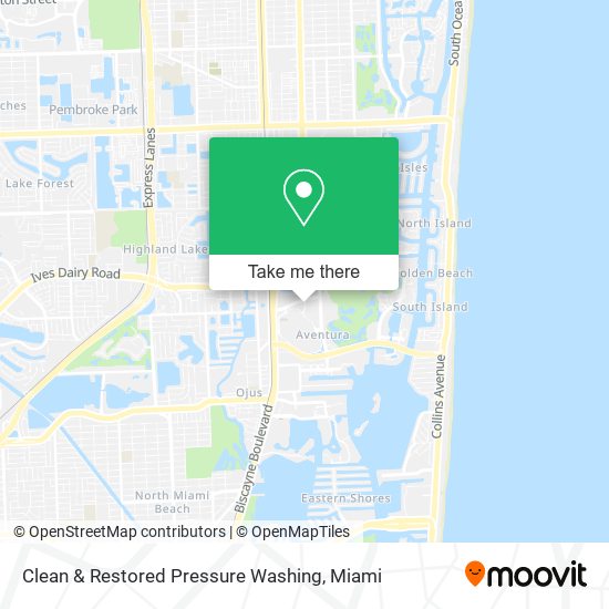 Clean & Restored Pressure Washing map