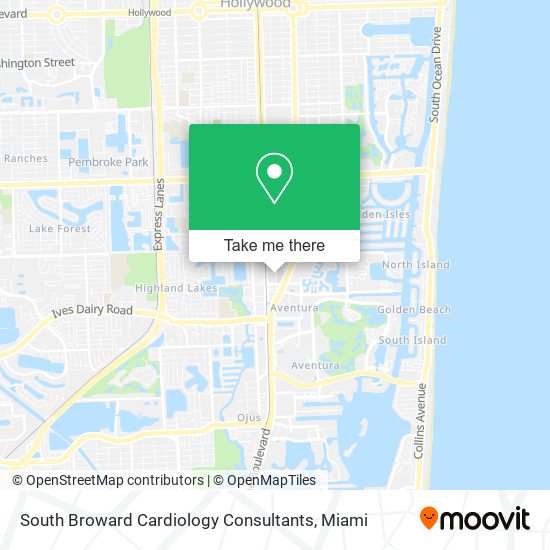South Broward Cardiology Consultants map