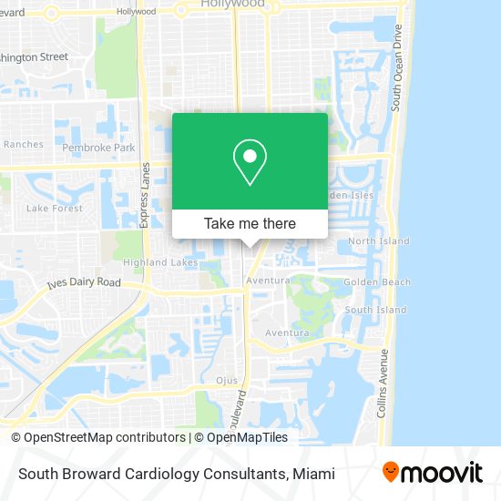 Mapa de South Broward Cardiology Consultants