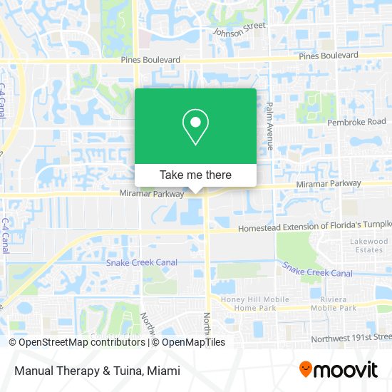 Manual Therapy & Tuina map