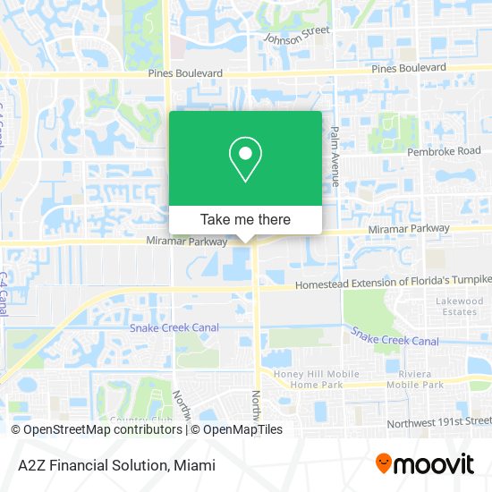 A2Z Financial Solution map
