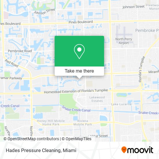 Hades Pressure Cleaning map