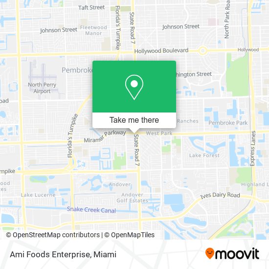 Ami Foods Enterprise map