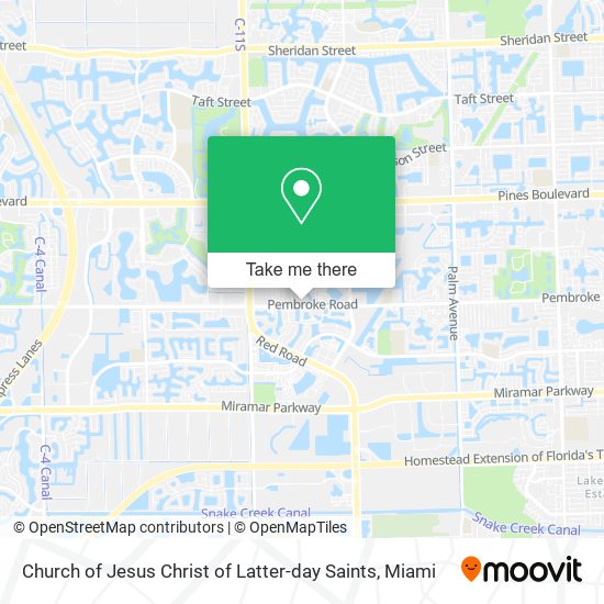 Church of Jesus Christ of Latter-day Saints map