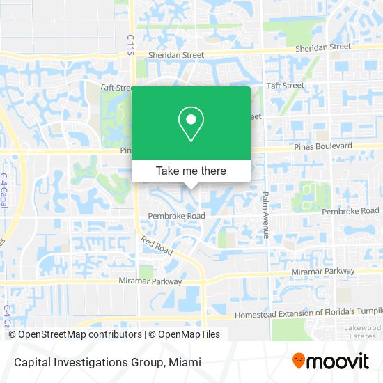 Capital Investigations Group map