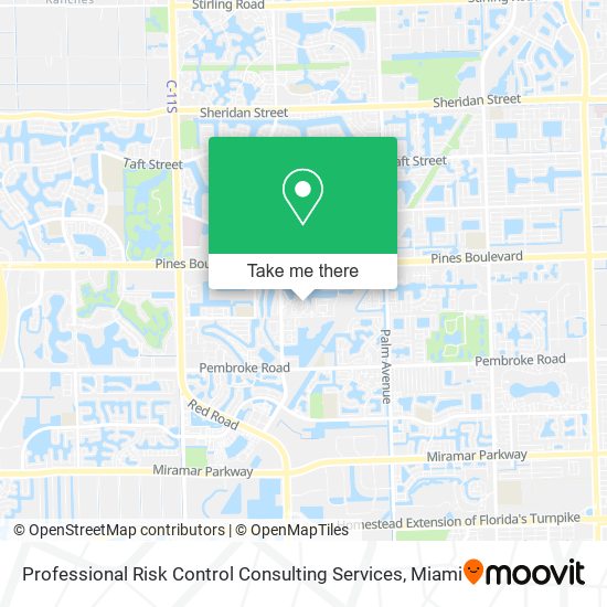 Professional Risk Control Consulting Services map