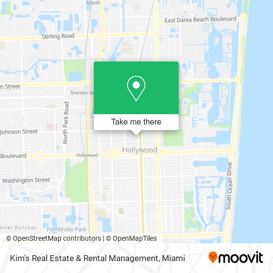 Kim's Real Estate & Rental Management map