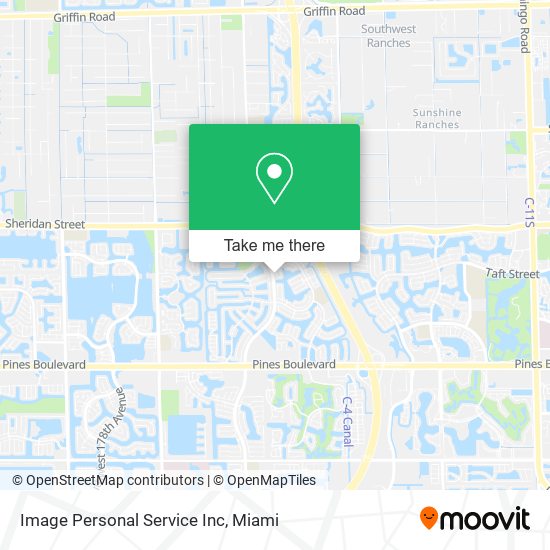 Mapa de Image Personal Service Inc