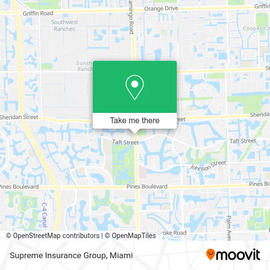 Supreme Insurance Group map