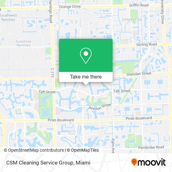 CSM Cleaning Service Group map