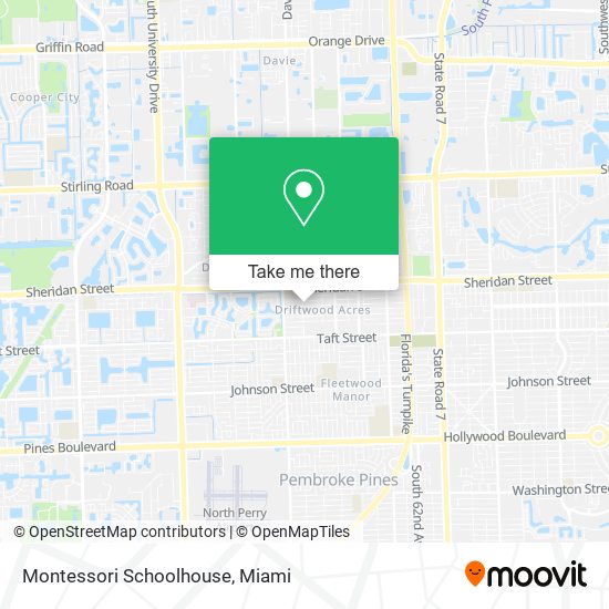 Montessori Schoolhouse map