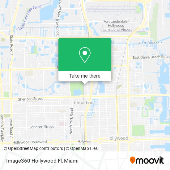 Image360 Hollywood Fl map