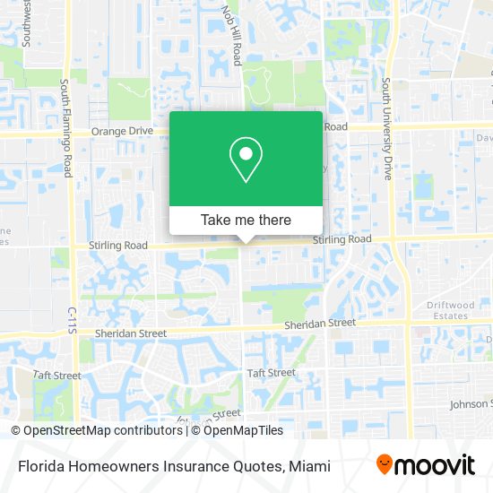 Florida Homeowners Insurance Quotes map