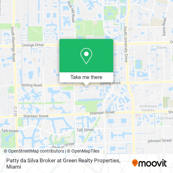 Patty da Silva Broker at Green Realty Properties map