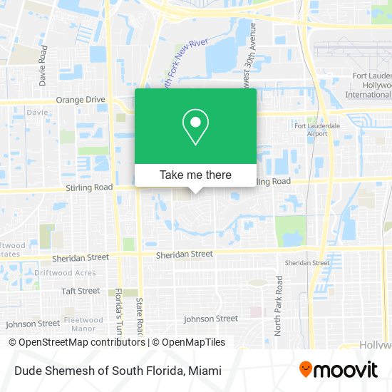 Mapa de Dude Shemesh of South Florida