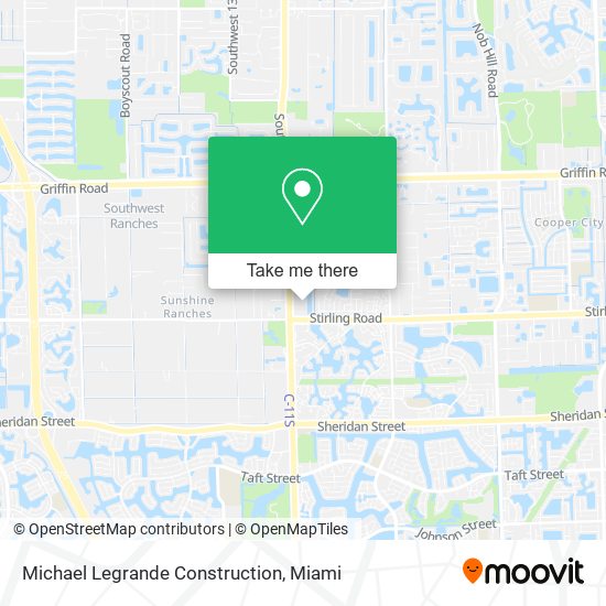 Mapa de Michael Legrande Construction