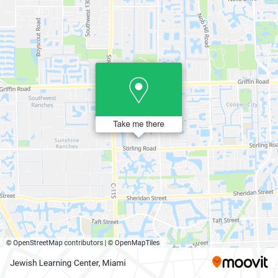 Mapa de Jewish Learning Center