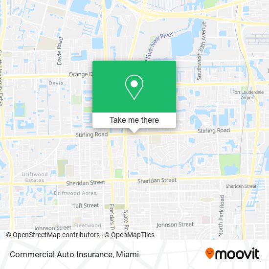 Mapa de Commercial Auto Insurance