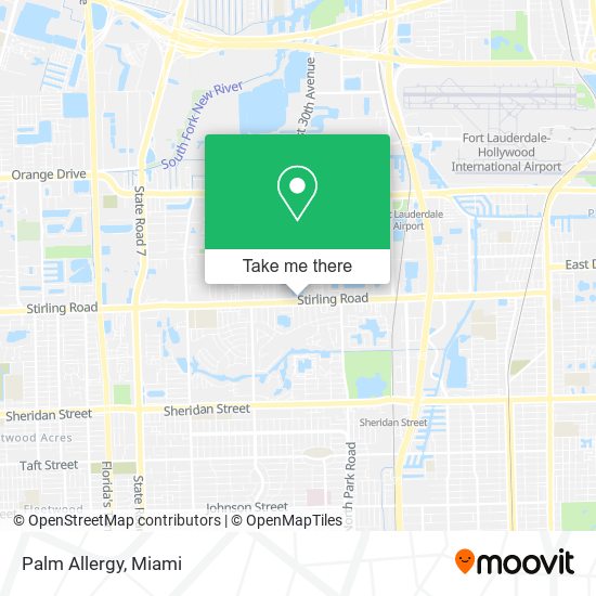 Palm Allergy map
