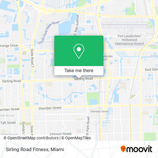 Sirling Road Fitness map