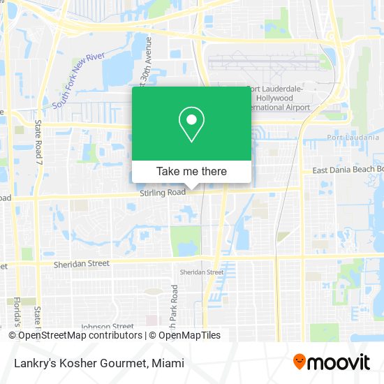 Lankry's Kosher Gourmet map