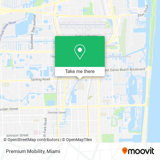 Premium Mobility map