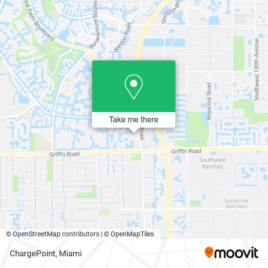 ChargePoint map