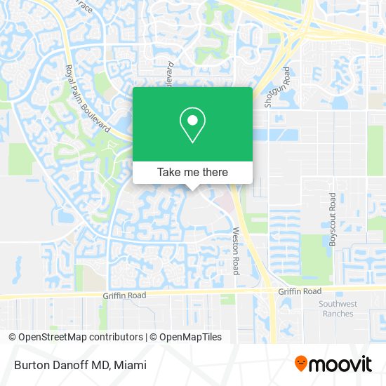 Burton Danoff MD map