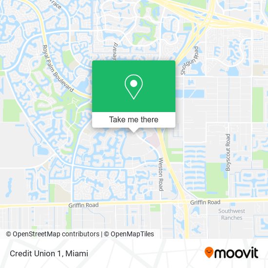 Credit Union 1 map