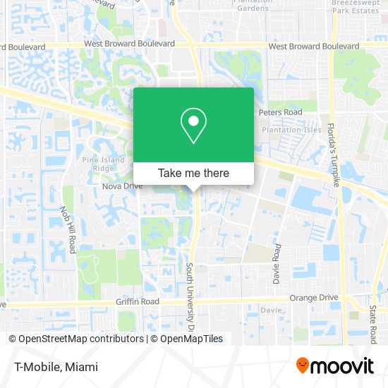 T-Mobile map