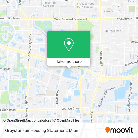 Greystar Fair Housing Statement map