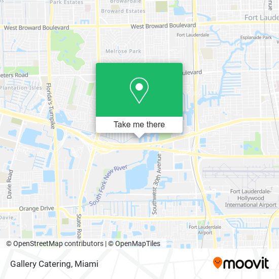 Gallery Catering map