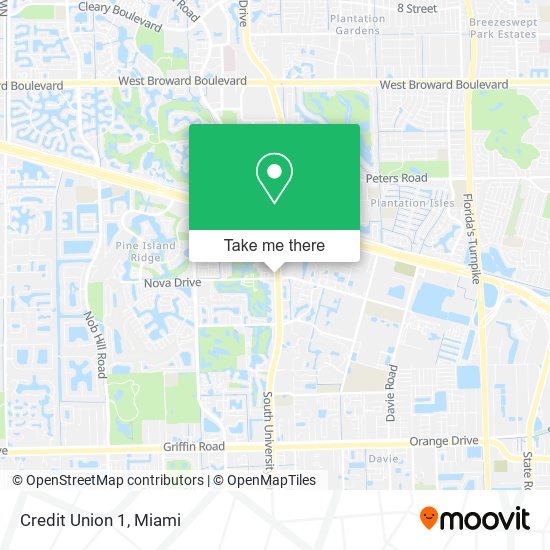 Credit Union 1 map