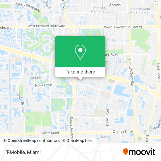 T-Mobile map