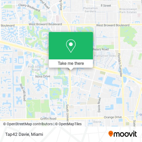 Tap42 Davie map