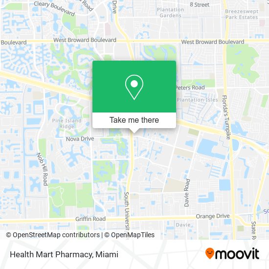 Health Mart Pharmacy map