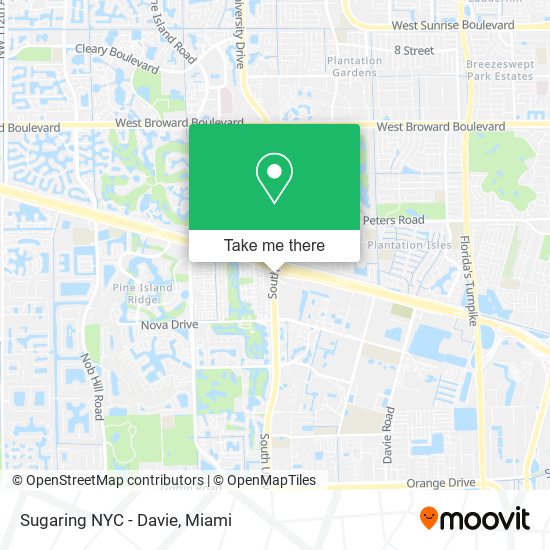 Mapa de Sugaring NYC - Davie