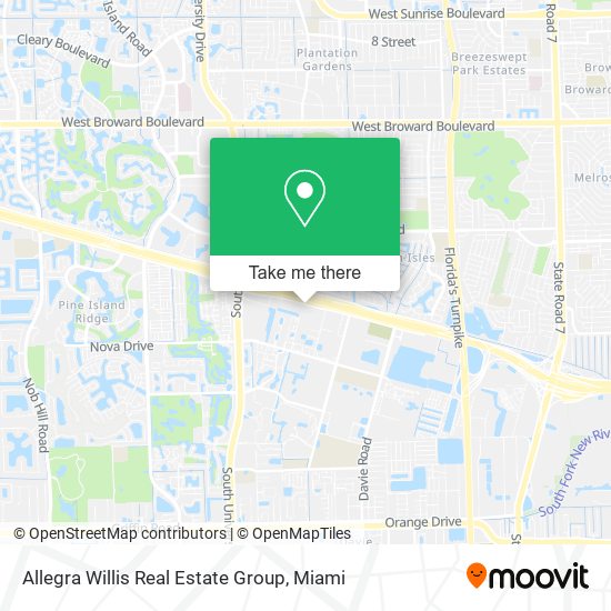 Allegra Willis Real Estate Group map